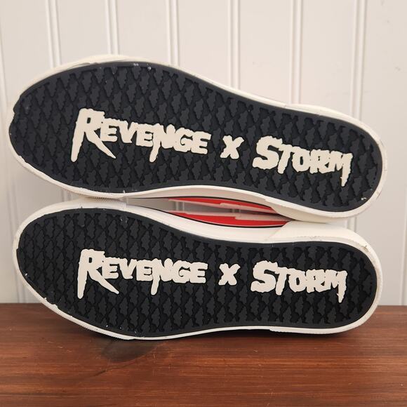 Revenge X Storm Size 7M/8.5W Vol. 2 Low-Top Red/Black/White Lightening Brand New - Picture 10 of 10